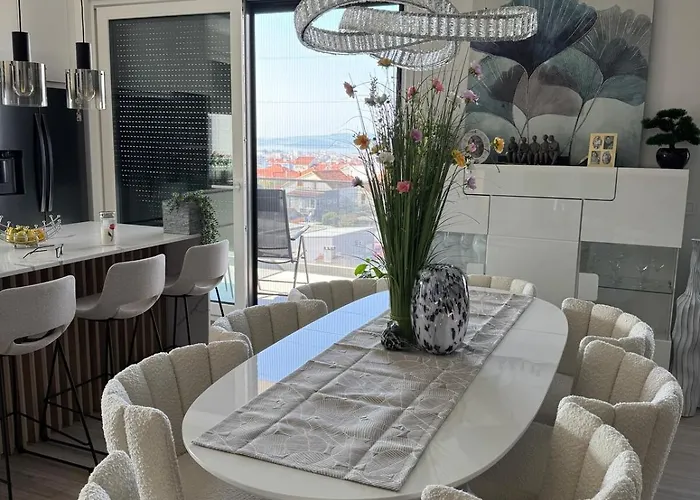 公寓 Lux Penthouse Paradise 扎达尔