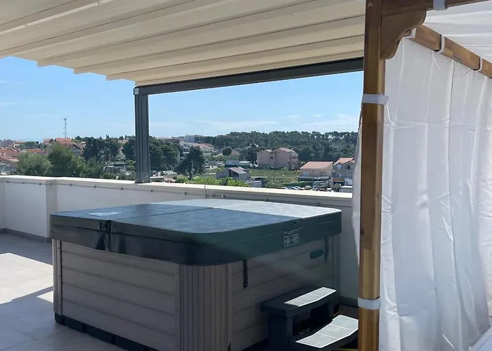 Lux Penthouse Paradise 公寓 扎达尔